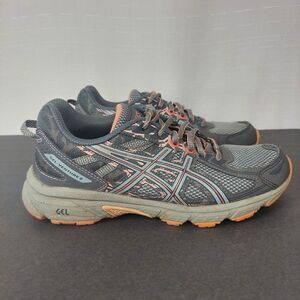 ASICS Gel Venture6 Womens Size 7.5 Running Shoes Gray Mesh Sneakers T7G6N